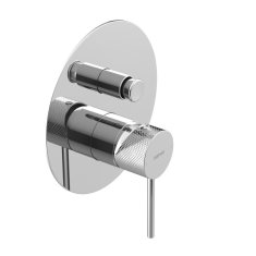 SAPHO ULTRASAN Ugradbeni Tuš Miješalica, Dvosmjerni Izlaz, Kromirana Završna Obrada