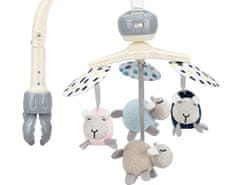 MoMi Kiki dječji vrtuljak s igračkama, 4 igračke, 6 melodija