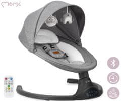 MoMi Ljuljačka KENANI električna, tamno siva