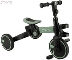 MoMi FILO 3u1 hodalica za bebe, višenamjenska, podesiva, sklopiva, zeleno-crna