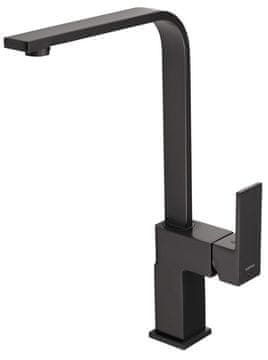 SAPHO FRACTO samostojeća kuhinjska slavina, crni mat gun metal