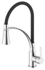 SAPHO HEBE kuhinjska miješalica s tušem, kromirana završna obrada