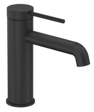 SAPHO Mat crna slavina za umivaonik KAJA, stojeća, SAPHO