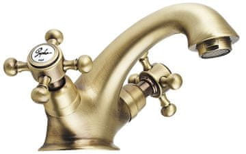 SAPHO ANTEA Samostojeća Slavina za Umivaonik s Izljevom, Brončana Retro Serija