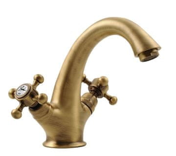 SAPHO Visoka retro slavina s ispusom, brončana - ANTEA SAPHO