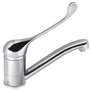 SAPHO Kromirana slavina s okretnim izljevom i medicinskom polugom HOFFER HOSPITAL