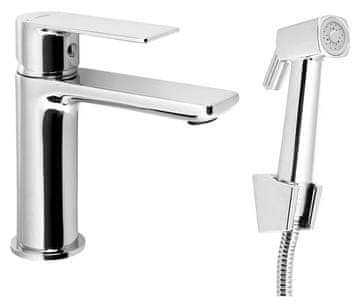 AQUALINE Kromirana umivaonska slavina s bideom, AQUALINE, stojeći model