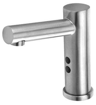 SAPHO AQUALINE Bezkontaktna Slavina za Umivaonik, Mat Nehrđajući Čelik, 6V DC (4xAA)