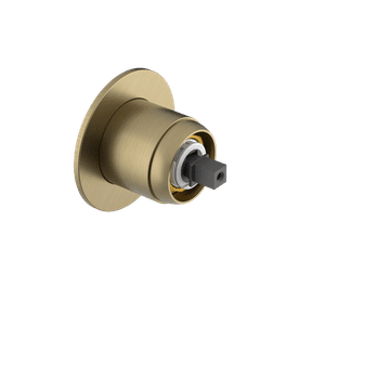 SAPHO ULTRAMIX podžbukna tuš mješalica, 1 izlaz, mat zlato