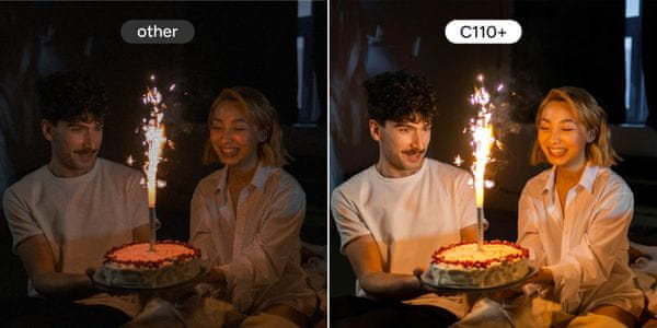 Odlični posnetki tudi v slabi svetlobi