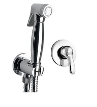 SAPHO Podžbukna retro bide slavina sa STOP tušem, kromirana završna obrada