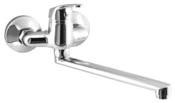 SAPHO AQUALINE 35 Zidna Slavina, 100mm, Otočka, Kromirana, Kupaonica/Kuhinja