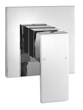 SAPHO SPECTRE ugradbena kutna bide miješalica, 1 izlaz, kromirana površina