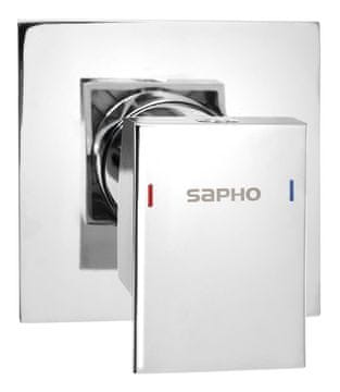 SAPHO SPECTRE podžbukna bide baterija, 1 izlaz, kromirana