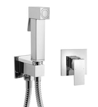 SAPHO SPECTRE podžbukna bide mješalica sa Stop raspršivačem, kromirana