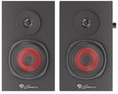 Genesis Helium 200 2.0 stereo zvučnici, drveni, 20 W