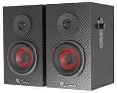 Genesis Helium 200 2.0 stereo zvučnici, drveni, 20 W