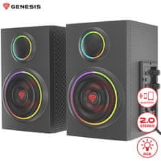 Genesis Helium 300BT gaming stereo 2.o zvučnik