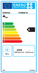 Gorenje FTG80W-W bojler, 80 l (747030)