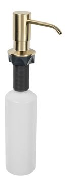 SAPHO Ugradbeni Zlatni Mat Dozator Sapuna, Kružno, PVD Premaz, 350ml