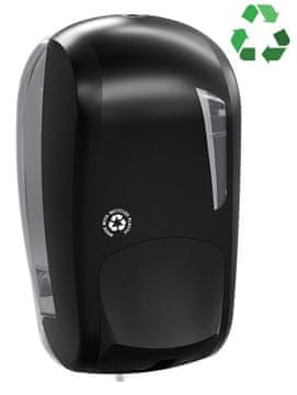 SAPHO Dozator tekućeg sapuna SKIN 500ml, Mat crni, ABS plastika