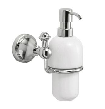 Gedy Keramički Dozator Sapuna NEVIS, Krom Završna Obrada