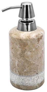 SAPHO POSH Dozator Sapuna, Stolni, Bež Mramor, 200 ml, Završetak Od Kamena
