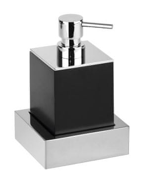 SAPHO X-STEEL Crni Mat Dozator Sapuna, Stojeći 200ml