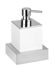 SAPHO X-STEEL bijeli mat dozator sapuna 200ml, za montažu na pult