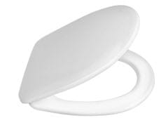 AQUALINE WC sjedalo RIGA u bijeloj boji, Duroplast materijal