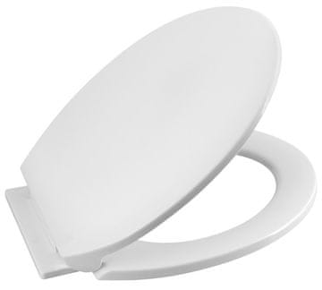 SAPHO AQUALINE ESMERALDA WC sjedalo, Soft Close, bijela