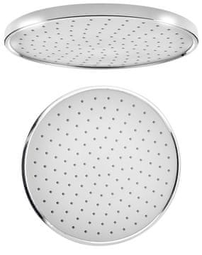 AQUALINE Kružna Tuš Glava 300mm, ABS/Chrome, Aqualine