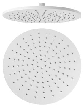 SAPHO Mat Bijela Okrugla Gornja Tuš Glava 300 mm - SAPHO