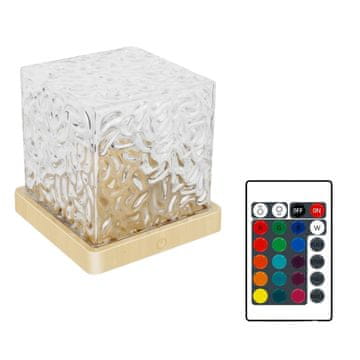 HOME & MARKER® LED projektor aurore s daljinskim upravljačem, RGB boje, ambijentalna lampa 3W | AURELME