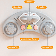 Tavalax Ergonomska višenamjenska dječja hodalica s podesivom visinom