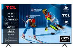 TCL 65C61K 4K UHD QD-Mini LED TV, Google TV
