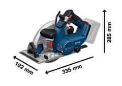 BOSCH Professional GKS 18V-68-2 Solo akumulatorska kružna pila (06016D0000)