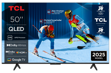 TCL 50P71K TV, 50, 4K QLED, Google TV, Dolby Vision &amp; Atmos (50P71K)