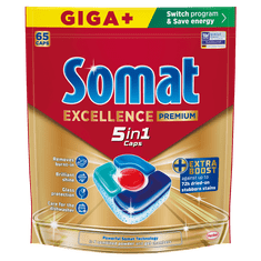 Excellence Kapsule za perilicu posuđa, 65 komada