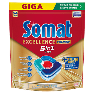  Somat Excellence 5u1 tablete za perilicu posuđa, 54/1   