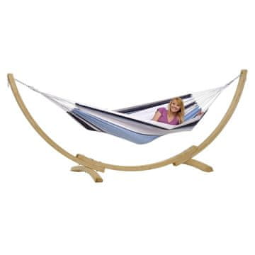 Amazonas Set Drveni Stalak Apollo + Viseča Mreža Salsa Marine