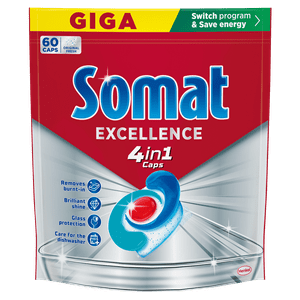  Somat Excellence 4u1 tablete za perilicu posuđa, 60/1  