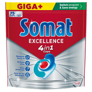  Somat Excellence 4u1 tablete za perilicu posuđa, 75/1  