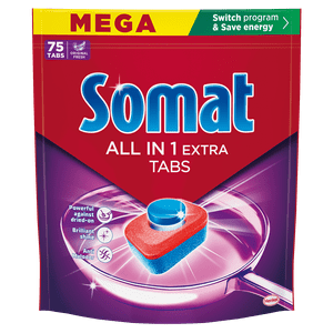  Somat  All in 1 Extra tablete za perilicu posuđa, 75/1 