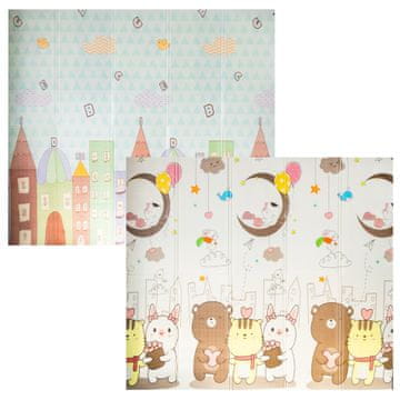 Aga4Kids Dječja sklopiva pjenasta podloga 200x180 cm DS3018