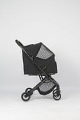 Qplay Pettie Black kolica za pse i mačke, sklopiva do 30 kg (QP11)