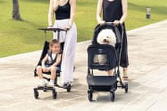 Qplay Pettie Black kolica za pse i mačke, sklopiva do 30 kg (QP11)