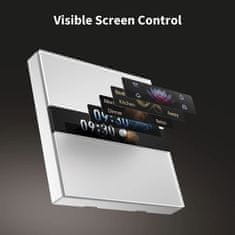 AQARA DS-K01D V1 pametni prekidač s zaslonom, LCD, Zigbee/bluetooth, bijeli