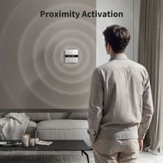 AQARA DS-K01D V1 pametni prekidač s zaslonom, LCD, Zigbee/bluetooth, bijeli
