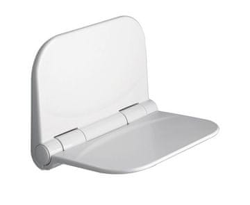 AQUALINE Sklopivo sjedalo za tuš, AQUALINE, bijelo, 38x29cm, 120kg nosivost